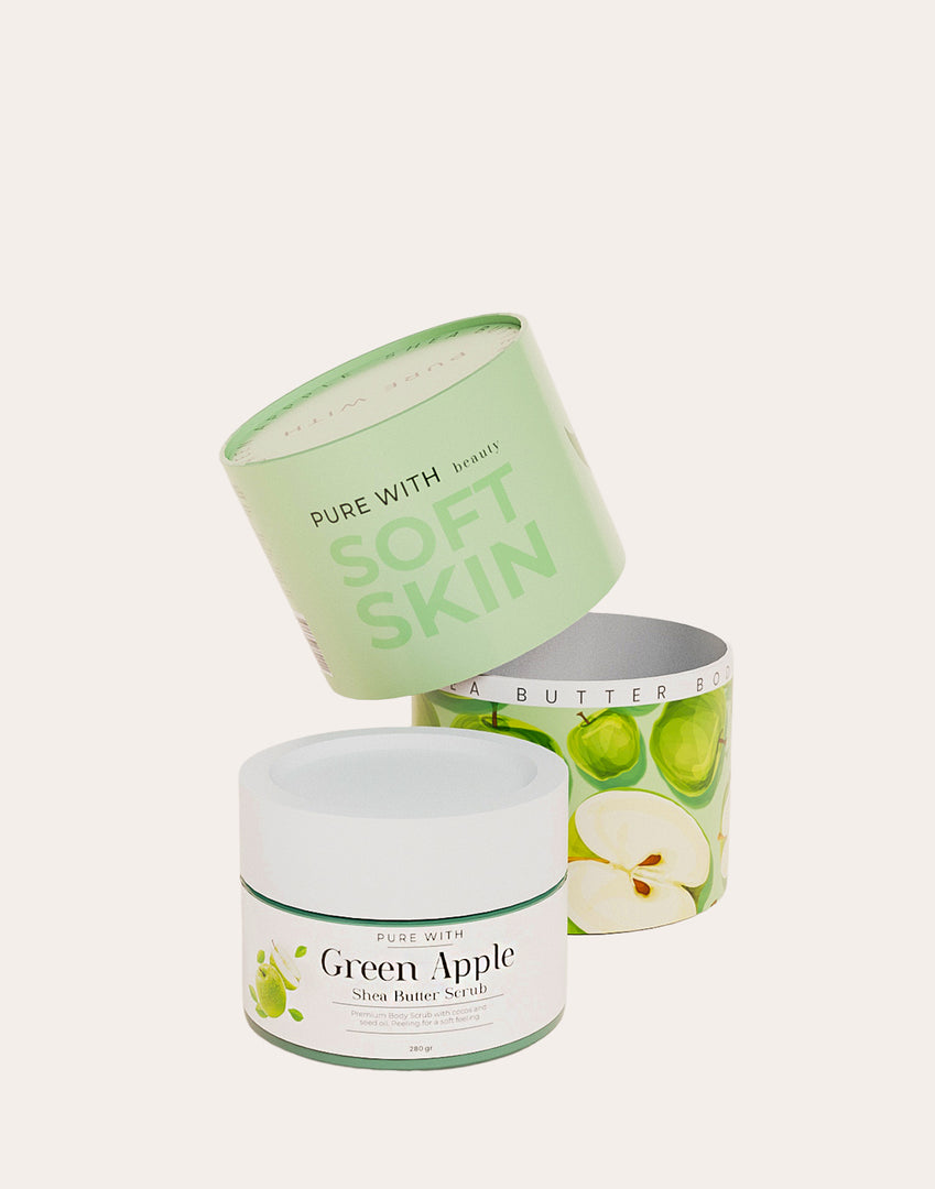 Yeşil Elma Vücut Peelingi