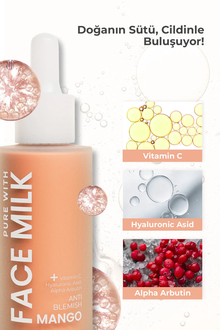Yüz Sütü | Aydınlatıcı ve Leke Karşıtı