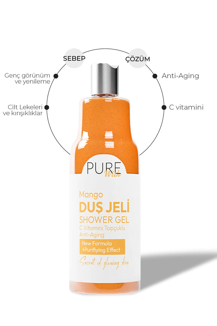 Duş Jeli | Vitamin Topçuklu Mangolu