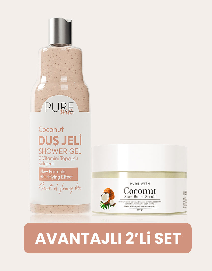 Hindistan Cevizi Pürüzsüzleştirici Bakım Seti