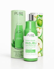 Canlandırıcı ve Besleyici Vitamin Topçuklu Yeşil Elma Duş Jeli