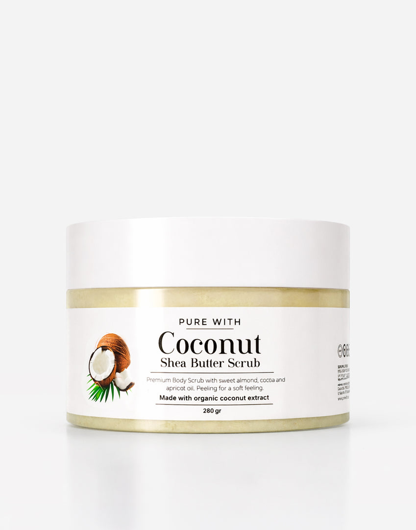 Batık ve Çilek Bacak Karşıtı Arındırıcı Coconut Body Scrub