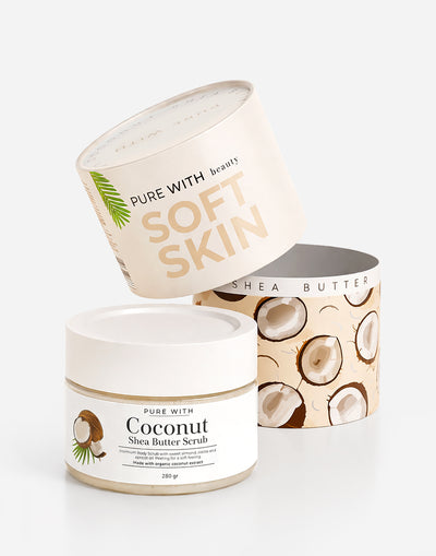 Batık ve Çilek Bacak Karşıtı Arındırıcı Coconut Body Scrub