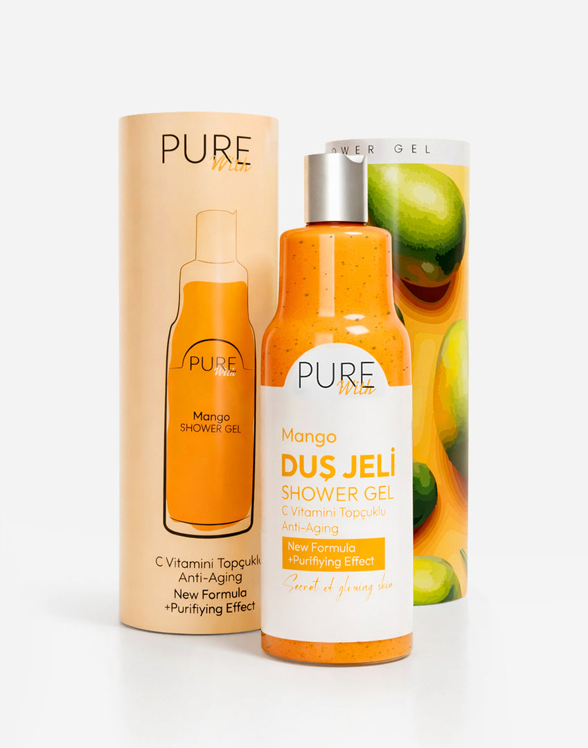 Duş Sonrası Matlık Karşıtı Vitamin Topçuklu Mango Duş Jeli